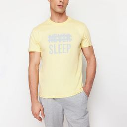 Trendyol Typography Printed Pure Cotton Night suit-picture-28