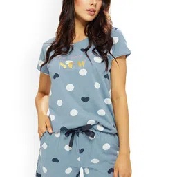 Lotik Women Printed Night suit-image-18