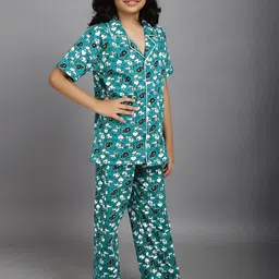 Ninos Dreams Girls Printed Night suit image 5