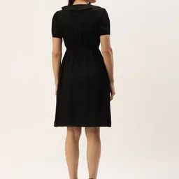 BRINNS Black A-Line Midi Dress image 3