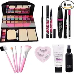 bairstow Face makeup combo with eyeshadow,kajal,Eyeliner,Mascara-picture-13