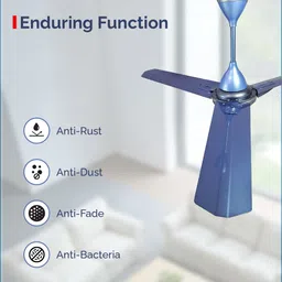 polycab EUPHORIA EP01_ with 2 Year Warranty Energy Saving 1200 mm Ceiling Fan image 2