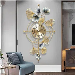 luxelookz Analog 76 cm X 38 cm Wall Clock image 3