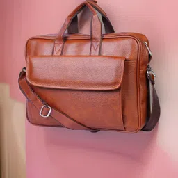 shivra Men & Women Tan Messenger Bag-picture-12