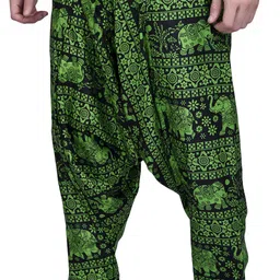 viku Printed Cotton Men Harem Pants image 3