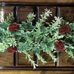 kingstyle impex Artificial Flowers Home Decoration Vine & Creepers Plant Wall Hanging Chain E429 Multicolor Rose Artificial Flower image 2