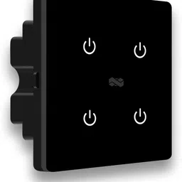 iotics Smart Touch Switch for 4 Lights, Remote, Mobile App, Alexa & Google Home Smart Switch-image-41