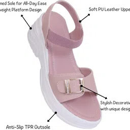 cst lifestyle Women Wedges Sandal image 4