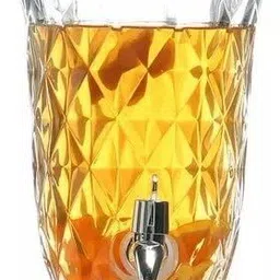 binzo Glass Multipurpose Beverage 2000 ml / 2 Litre Dispenser for Water Bottled Water Dispenser image 5