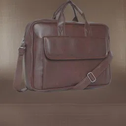 jairaj Men & Women Brown Messenger Bag image 1