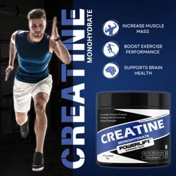 powerlift Creatine Monohydrate with Shaker, Muscle Repair & Recovery, 33 servings Creatine image 5