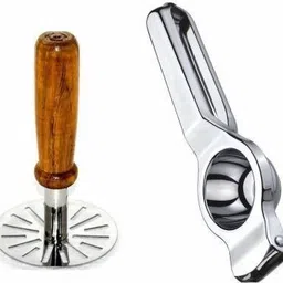 bekner Kitchen Tools Combo Sets Potato Masher ,egg whisker,lemon squeezer Kitchen Tool Set image 2