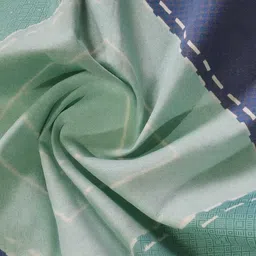 enterprises j jr Cotton King Flat 180 TC Checkered Bedsheet image 3