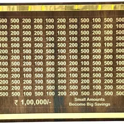 bloombec Wooden Piggy Bank for Kids & Adults, Piggy Bank with 100000 Rs Target Coin Bank-picture-18