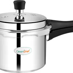 GreenChef NAMO Aluminum Pressure Cooker 3L, 3 L Pressure Cooker-picture-26