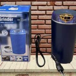 praaj Premium Coffee Grinder & Spice Grinder – Portable Blue Kitchen Essential 300 W Juicer Mixer Grinder-picture-20