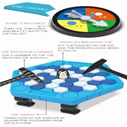 skstore Ice Breaking Toys Family Party Funny Board Game Desktop Game Save Penguin image 5