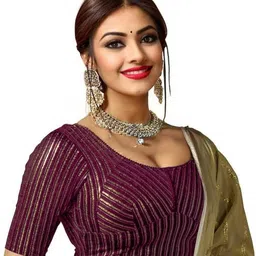 navka fashion Round Neck Women Blouse-picture-28