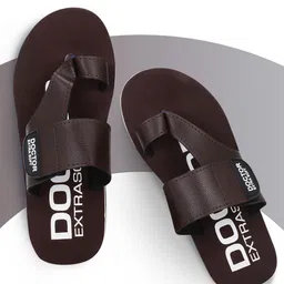 doctor extra soft Men's One Toe Slippers Ortho Care Orthopaedic Diabetic Dr Stylish House Flip-Flop and Thump Ring Slip on for Gents and Boys OR D-26 Men Slippers image 2