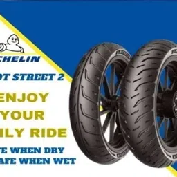 michelin 100/80-R17 & 150/60-R17 PS 2 COMBO PACK 2 TYRES ( FRONT & REAR ) Front & Rear Two Wheeler Tyre image 3