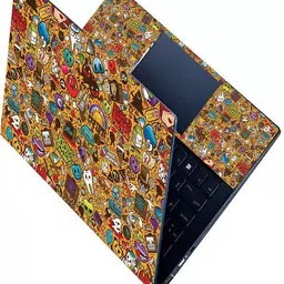KALARKARI Laptop Skin sticker-bomb Premium Matte vinyl HD printed Easy to Install Laptop Skin/Sticker/Decal/Vinyl/Cover for all size laptops upto 15.6 vinyl Laptop Skin Compatible for 15.6 inch-picture-35
