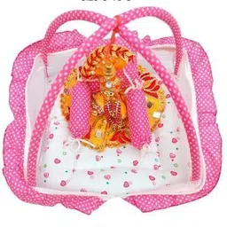 singing bird Laddu gopal mosquito net Dress image 2