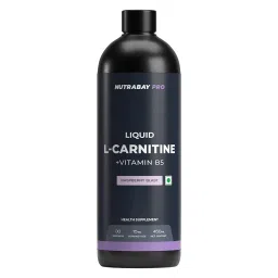 Nutrabay Pro Liquid L-Carnitine With Vitamin B5 - 450 ml, 30 Servings |1500 mg L-CARNITINE, Sugar Free, Helps Convert Fat into Energy, Performance & Recovery | Pre & Post Workout Supplement for Men & Women-picture-10
