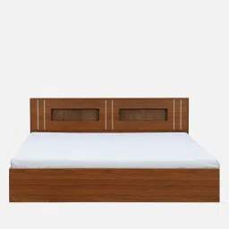 trevi furniture Iris Queen Size Bed In Bali Teak Finish image 4