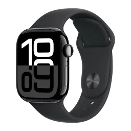 Apple Watch Series 10 GPS+Cellular with Sport Band - M/L (42mm Retina LTPO3 OLED Display, Jet Black Aluminium Case)-picture-28