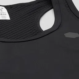 UNDER ARMOUR Women Black Rush Tank T-Shirt image 2
