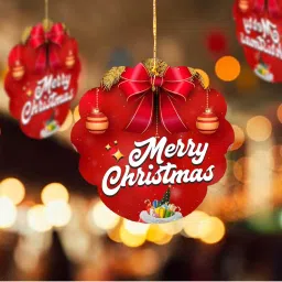 Special You Christmas Decorations With Merry Christmas Wall Hanging Decor- 10Pcs image 1