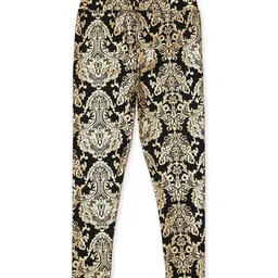 earth conscious Girls Printed Relaxed Fit Jeggings-picture-21