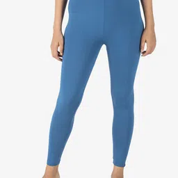 indian flower Women Solid Ankle Length Leggings-image-63