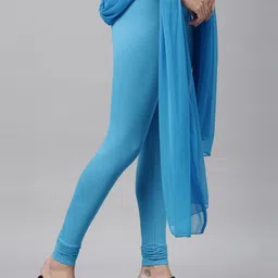 TWIN BIRDS Churidar Length Legging With Dupatta image 4