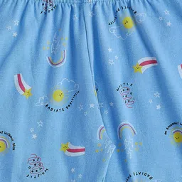 Pantaloons Junior Girls Printed Ankle-Length Cotton Leggings image 3