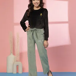 Albion By CnM Girls Mid-Rise Regular Trouser image 3