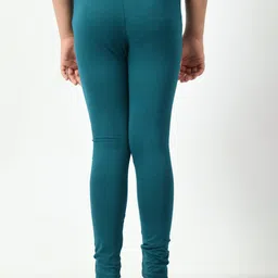 BAESD Girls Pack Of 3 Churidar Length Cotton Lycra Leggings image 5