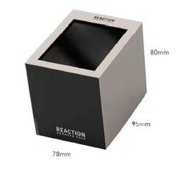 REACTION KENNETH COLE Men Leather Textured Strap Analogue and Digital Watch KRWGD9006601 image 5