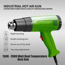 balrama Industrial Professional Maxx Pamma for Shrink Wrapping, Packing, Paint Removal 2000 W Heat Gun-picture-10