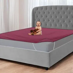 homestore-yep King Size Fitted Polyster Waterproof Mattress Cover-picture-33