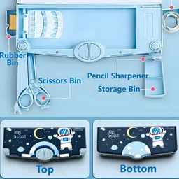 hemito Pencil Box NA Art Plastic Pencil Box image 2