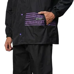 citizen Graphic Print Men Raincoat image 3