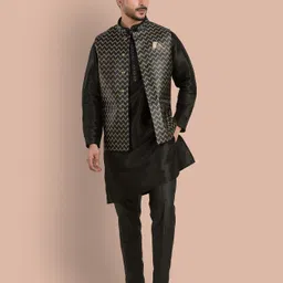 trends of ethnic Embellished Men Waistcoat-picture-11