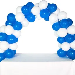 Solid Solid Blue and White [50pcs] Balloon Balloon-image-7