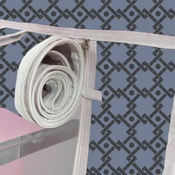 furnigully 3 Fold 8 Rack Printed Carbon Steel Collapsible Wardrobe image 4