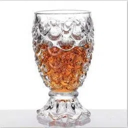 glasop (Pack of 6) Glasops Pineapple Shape Shot Glass Set | Shot Glass | Espresso and Vodka Shots Glass | Crystal Clear Shot Glass - 50 ML (Pack of 6) Glass Set Shot Glass image 3