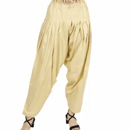 prabha creations Pure Cotton Solid Women ["Maroon"] Salwar-picture-14