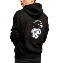 sahu fashions Men Full Sleeve Graphic Print Hooded Sweatshirt image 2