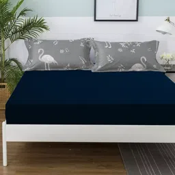 dream care Queen Size Fitted Terry Cotton Stretchable, Waterproof Mattress Cover-picture-14