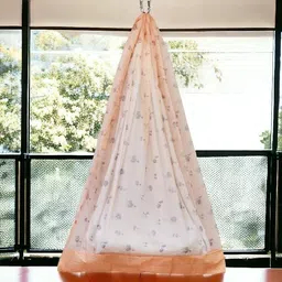 nissi Cotton Infants Washable PollyCotton Washable Ceiling Hung Mosquito Net for Baby Sleeping PC170 Mosquito Net image 1